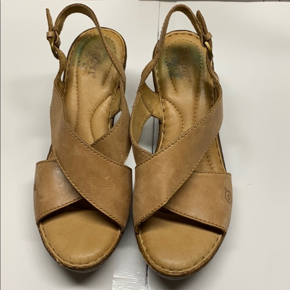 Born wedge sandals